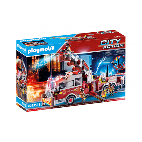 Playmobil City Action - Brandbil Us Tårnstige (70935)