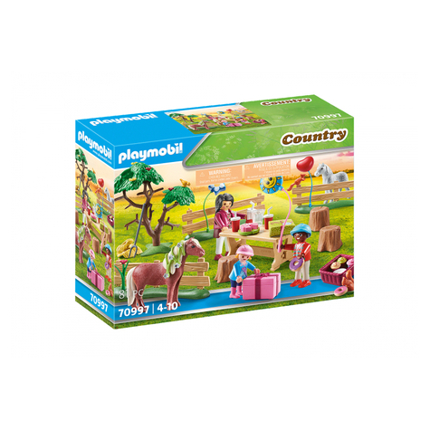 Playmobil Country - Børnefødselsdag På Ponygården (70997)