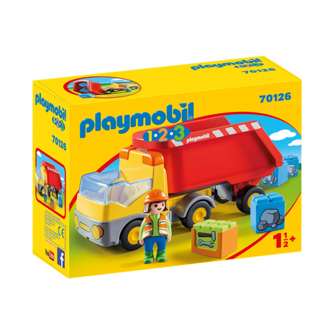 Playmobil 1.2.3 - Dumperbil (70126)