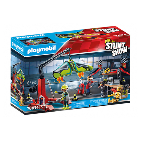 Playmobil Air Stuntshow - Servicestation (70834)