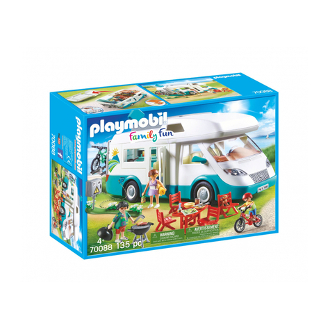 Playmobil Family Fun - Familiecampingvogn (70088)