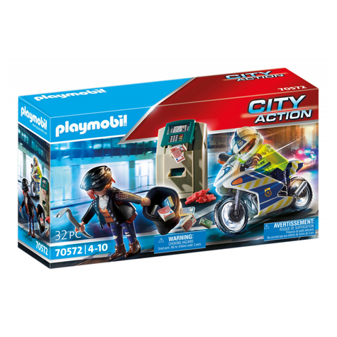 Playmobil City Action - Politimotorcykel (70572)
