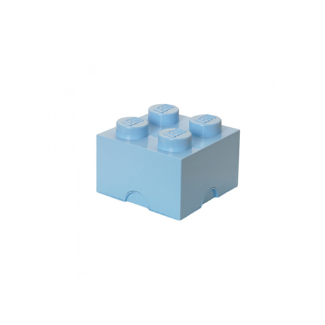Lego Opbevaringsklods 4 Light Blue (40051736)