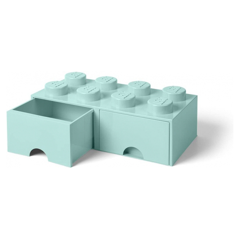 Lego Opbevaringsskuffe Med Klodser 8 Aquablau (40061742)