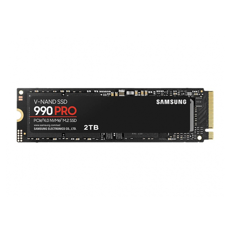 Samsung Ssd 990 Pro M.2 Nvme Med 2 Tb Ssd 990 Pro - Mz-V9p2t0bw