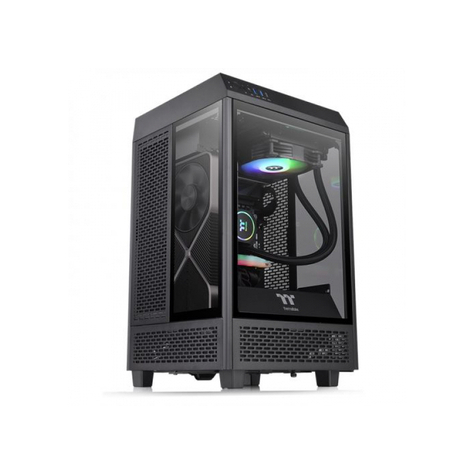 Thermaltake Pc Chassis The Tower 100 Black - Ca-1r3-00s1wn-00