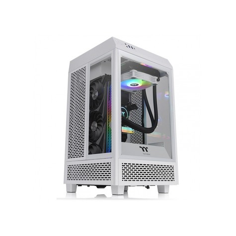 Thermaltake Pc Chassis The Tower 100 White - Ca-1r3-00s6wn-00