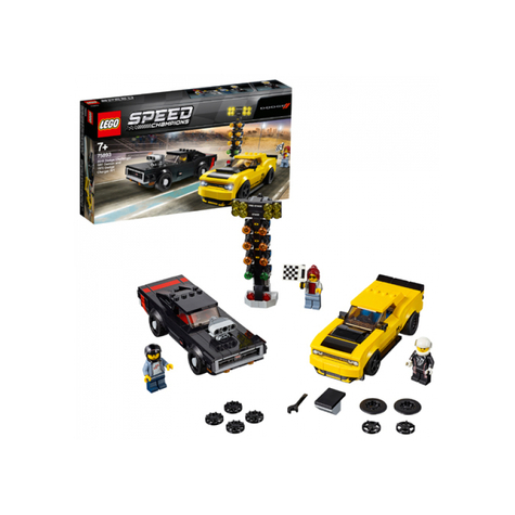 Lego Speed Champions - 2018 Dodge Challenger Demon Og 1970 Charger (75893)