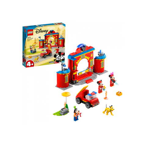 Lego Disney - Mickey's Brandstation Og Brandbil (10776)