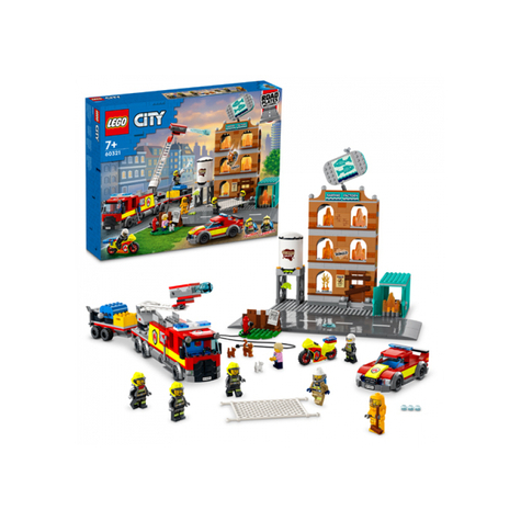 Lego City - Brandvæsen Med Brandvæsen (60321)