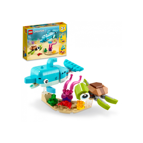 Lego Creator - Delfin Og Skildpadde 3i1 (31128)
