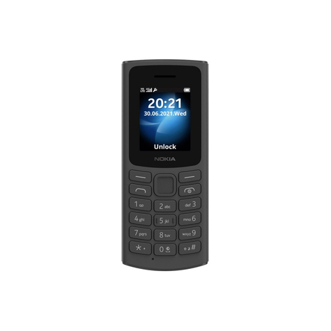 Nokia 105 4g Sort Dual Sim 16vegb01a08