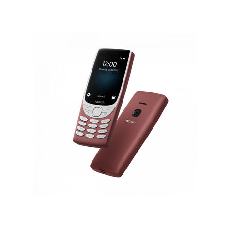 Nokia 8210 4g Rød Feature-Telefon No8210-R4g