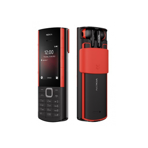 Nokia 5710 Xpress Audio Sort Funktionstelefon No5710-S4g
