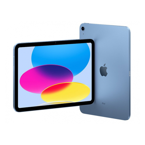 Apple Ipad 10.9 Wi-Fi + Cellular 256 Gb Blå 2022 10. Gen. Mq6u3fd/A