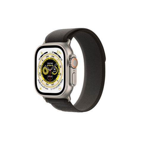 Apple Watch Ultra Gps+ Cellular 49 Mm Titanium Sort/Grå Loop Mqfw3fd/A
