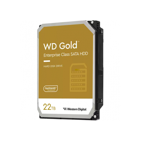 Wd Gold 22 Tb 256 Mb 3,5 Sata 6gb/S 5400 Rpm Serial Ata Wd221kryz