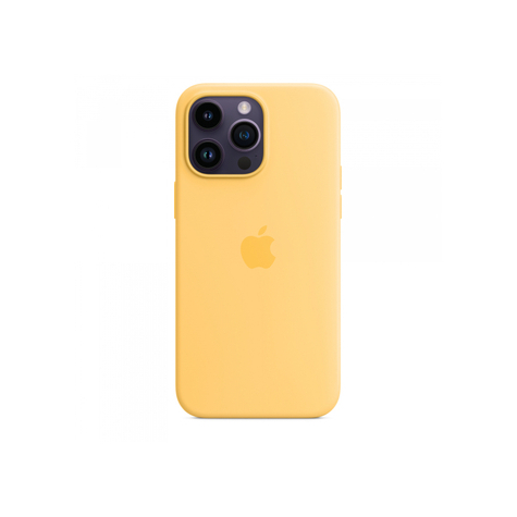 Apple Iphone 14 Pro Max Silikone-Etui Med Magsafe Sunglow Mpu03zm/A