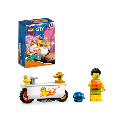 Lego City - Stuntz Badekar Stuntbike (60333)