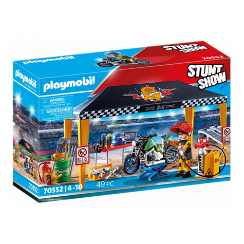 Playmobil Stunt Show - Værkstedstelt (70552)