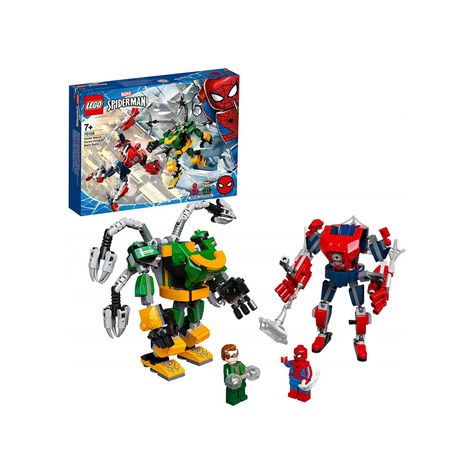Lego Marvel - Mech-Duel Mellem Spider-Man Og Doctor Octopus (76198)