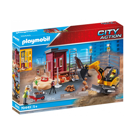 Playmobil City Action - Minigraver Med Komponent (70443)