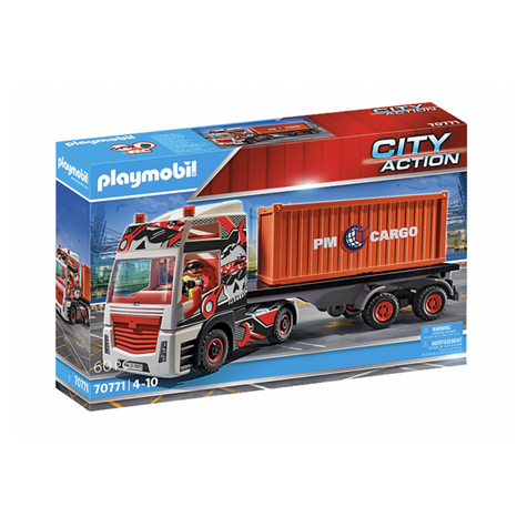 Playmobil City Action - Lastbil Med Anhænger (70771)