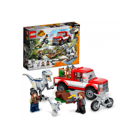 Lego Jurassic World - Blå Og Beta-Velociraptorfælde (76946)