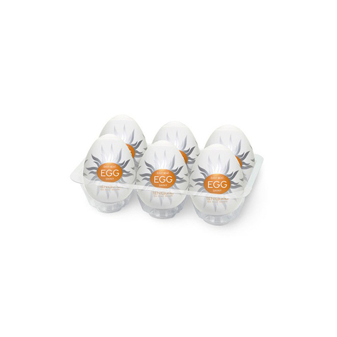 Masturbatorer : Tenga Egg Shiny (6pcs) Tenga 4560220552803