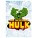 Wall Tattoo - Hulk Comic Classic - Størrelse 50 X 70 Cm