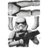 Væg Tatoveringer - Star Wars Stormtrooper - Størrelse 100 X 70 Cm