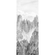 Ikke-Vævet Fototapet - Peaks Panel - Størrelse 100 X 250 Cm